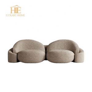 Ensemble de canapés <span class=keywords><strong>Brasilia</strong></span> en tissu minimaliste italien, base en bois de frêne, canapé moderne sur mesure pour salon, chaise longue, canapé séparé - Product Image 2