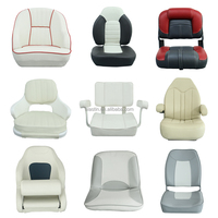 Chaise de capitaines de ponton inclinable de luxe à dossier haut Siège de bateau seau Siège de yacht
