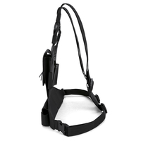 Nouveau modèle de sac de poitrine radio, harnais, sacoche frontale, étui, sacoche tactique, gilet, fermeture éclair, étanche, pour radio bidirectionnelle