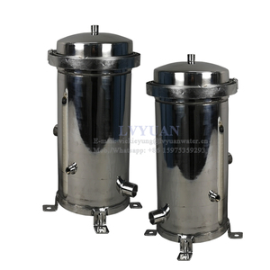 Carcasa de Filtro de Agua de 10 Pulgadas, Acero Inoxidable SUS304/316L, Carcasa de Filtro Multicartucho con 5 Cartuchos de Filtro Redondos (5x10) - Product Image 6