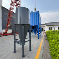 Nouveau séparateur cyclonique Séparateur de poussière cyclonique Type fendu pour les systèmes de concassage de minerai primaire pour l'alimentation de traitement des déchets de carton