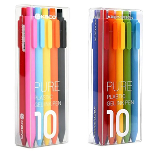 Set di Penne Gel Retrattili in Plastica da 0,5 mm con Logo Personalizzato, Colori Macaron, Inchiostro Colorato per Libri da Colorare per Adulti - Product Image 5