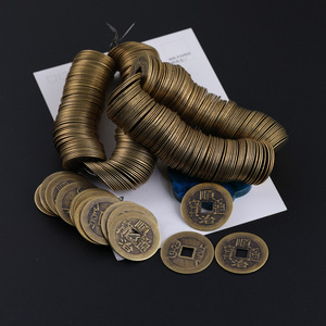 Monedas Antiguas de los Cinco Emperadores Shunzhi Kangxi Yongzheng Qianlong Jiaqing, Artesanía Metálica, Arte Coleccionable, Decoración, Accesorios de Joyería DIY - Product Image 1