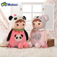 Sac à dos en peluche Metoo pour enfants, fabriqué selon la norme ICTI, jouet en peluche, sac d'école en peluche, jouets en peluche