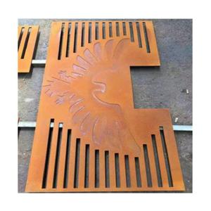 لوح فولاذي كورتن للمدافئ، لوح فولاذي كورتن بسمك 50 مم، لوح فولاذي مقاوم للعوامل الجوية - Product Image 2