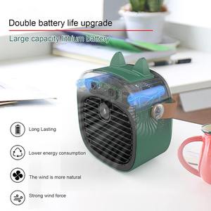 Nouveau ventilateur de <span class=keywords><strong>climatiseur</strong></span> 4000mAh batterie USB Rechargeable à faible bruit grand réservoir d'eau 3 niveaux <span class=keywords><strong>maison</strong></span> réglable ventilateur de brumisation de bureau - Product Image 3