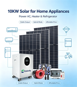 Sistema de Energía Solar Híbrido para Uso Doméstico en la UE, 10KW 15KW 20KW, Controlador MPPT, Paneles Conectados/Desconectados a la Red, con Batería de Iones de Litio - Product Image 4