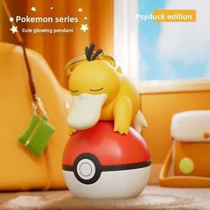 Porte-clés en PVC authentique style lumineux, breloque de sac sous licence Pokémon, thème Poké Ball, fabriqué en Chine - Product Image 3
