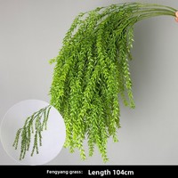 Décoration florale réaliste en plantes vertes artificielles de couleur vert sauge, style forêt rustique, pour cérémonie de mariage