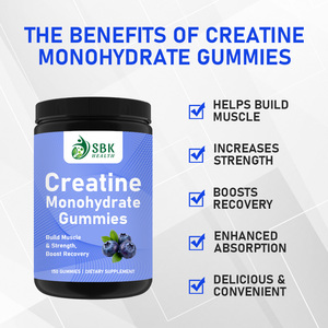 OEM ODM Pure <b>Creatine</b> Monohydrate Gummies Dietary Supplement Boost Muscle Strength and Promote Energy Levels for Adult - Product Image 5