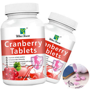Comprimés de canneberge pour la santé urinaire des femmes avec extrait de roselle, favorisant l'immunité cutanée, la synthèse du collagène, antioxydant, anti-âge - Product Image 6