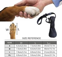 Protège-pattes pour chien avec sangle de cou et bretelles, imperméable, antidérapant, résistant à l'usure, pour la récupération
