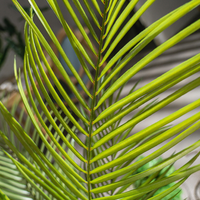 Grand palmier artificiel en plastique pour extérieur, 180cm/220cm/250cm/280cm, pour décoration intérieure/extérieure d'hôtel