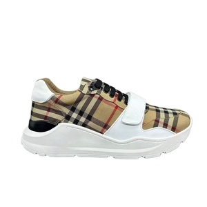 Chaussures de sport décontractées de luxe à carreaux, style créateur, haute qualité, à semelle épaisse et légères, très tendance - Product Image 2