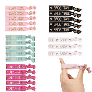 Braccialetto <span class=keywords><strong>Team</strong></span> <span class=keywords><strong>Bride</strong></span> per Addio al Nubilato Fascia in Raso per Futura Sposa Accessori Decorativi per Festa di Addio al Nubilato e Matrimonio - Product Image 1