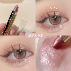 Lazy Eye Makeup Cheekbones Iluminador Glitter Shimmer Pastel Blush Pen Vegan Body Face Highlighter Stick <span class=keywords><strong>Maquillaje</strong></span> Precio de fábrica - Product Image 6