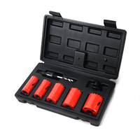 Nesen – Kit de 7 scies cloches bi-métal avec lames de coupe en acier rapide, mandrin intégré et embout pilote intégré pour le bois, le métal fin et les tubes