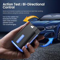 Escáner de Diagnóstico para Automóviles MUCAR DRIVERSCAN, Bidireccional/Prueba Activa, 15 Funciones de Mantenimiento, Diagnóstico Completo del Sistema, Herramienta de Diagnóstico Obd2