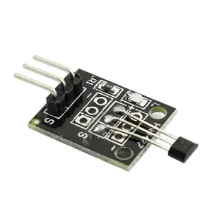 Módulo de sensor de corriente de pasillo estándar, módulo de sensor magnético para coches inteligentes AVR PIC KY003, 2 unidades - Product Image 1