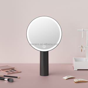 Großhandel LED Make-up Spiegel 200mm Runde Weißlicht ABS Kosmetik spiegel für zu Hause Badezimmer - Product Image 1