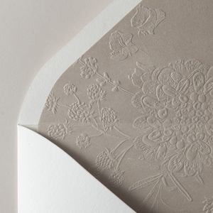 Custom Luxury Embossed Cardboard <b>Gift</b> Card <b>Envelope</b> with Offset Paper and Customized Logo for Weddings Greeting Card - Product Image 3