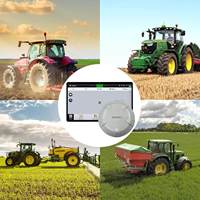 SMA10 sistem panduan GPS dengan ISOBUS dan kontrol semprot bagian untuk sistem navigasi pertanian presisi traktor dengan PB
