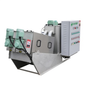 Máquina deshidratadora de prensa de tornillo Tratamiento de aguas residuales para depuradora de aguas residuales en la industria ecológica - Product Image 2
