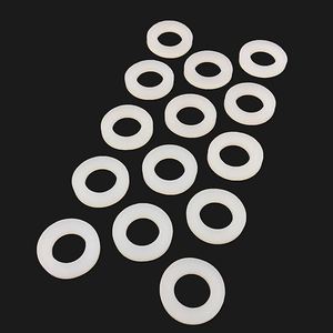 Custom Die Cutting White Black Acrylic Adhesive Sticky Silicone Rubber O-ring O Ring Seal for Electrical Appliances - Product Image 2
