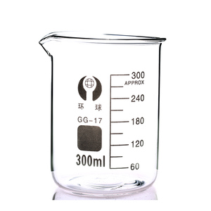 China fabricação alta transparência preço barato borosilicate laboratório <span class=keywords><strong>beaker</strong></span> de vidro - Product Image 1
