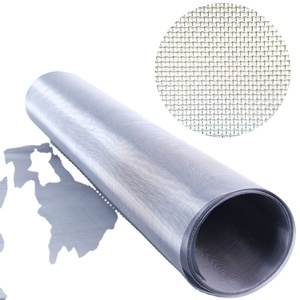 SS201 304 316 316L 321 310S 2205 40 malla 380 micras malla de alambre de acero inoxidable/pantalla/Tela de filtro soldadura de flexión para filtro - Product Image 1