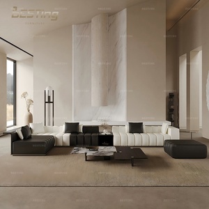 Sofás <span class=keywords><strong>Cama</strong></span> en Forma de <span class=keywords><strong>L</strong></span> de Diseño Italiano, Conjuntos de Sofás para Sala de Estar - Product Image 1