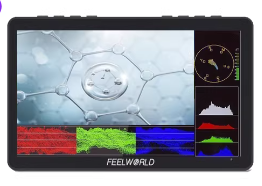 <span class=keywords><strong>F5</strong></span>โปร5นิ้ว DSLR กล้องฟิลด์จอมอนิเตอร์ IPS Full HD 1920x1080รองรับ4K เอาต์พุตเอียงเอาท์พุตพาวเวอร์เอาต์พุต - Product Image 2