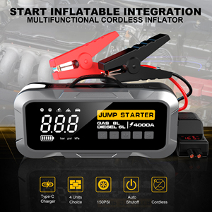 Arrancador de Coches Portátil Personalizado de 4000A con Bomba de Aire de 12V para Vehículos YL-CY97 - Product Image 5