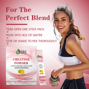 High Grade Premium Creatine Powder Pineapple Flavor Support Performance Training <b>Supplement</b> Creatine Monohydrate Powder Drink - Product Image 4
