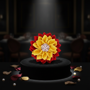 Premium Sororité Femmes Fleur Pin Layered Pétales Grec Phi Delta Kappa Et Eta Phi Beta <span class=keywords><strong>Association</strong></span> Broche Corsage - Product Image 6
