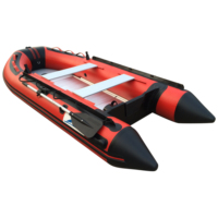 Goethe 10.8ft GTS330 Gonflable Sport Yacht Moteur Hors-bord Léger 1.2mm PVC Sauvetage Bateau Rib Énorme Remise Populaire Aviron