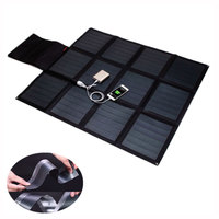 Panneau solaire pliable CIGS 40w 80w 210w, panneau solaire flexible pliable pour kit de panneau solaire portable