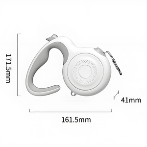 Correa Retráctil para Mascotas de Nylon Ecológico y ABS de Grado Alimenticio, 5 Metros, Diseño Inspirado en <span class=keywords><strong>Koki</strong></span> Golden Hair, Patrón Sólido para Perros Grandes - Product Image 6