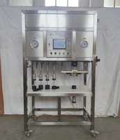 Machine de remplissage et de scellage de bouteilles de bière, 2 têtes, 4 têtes, machine de mise en bouteille de bière