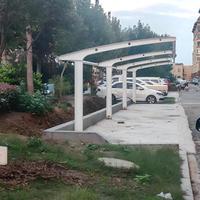 Structure de membrane à grande portée pour abri de voiture, abri de garage extérieur sur mesure pour stationnement commercial