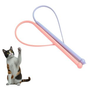 Bâton de chatouillage interactif non toxique pour <span class=keywords><strong>chat</strong></span>, avec queue en silicone souple et flexible, détachable, pour chatons - Product Image 1
