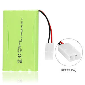 Ipower 1 Pack 9.6V 2400mAH NiMH Rechargeable 8 cellules AA batteries pour RC voiture réservoir véhicules 9.6V jouets électroniques grand public - Product Image 2