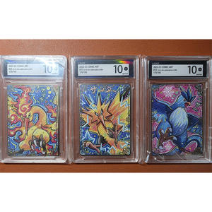 GP Pokémon Kaarten Origineel China Trading Collection Kaart Pokémon Comic Art Metal Graded TCG Nieuw Album Eif Baby Slab Bordspel - Product Image 6