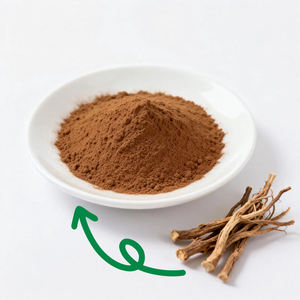 Extrait naturel de racine de valériane 10:1 de qualité alimentaire à base de plantes 100% extrait à l'eau Variété de poudre emballée à tambour comprenant de l'extrait d'aloe vera - Product Image 2