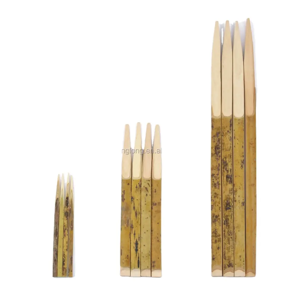 Wooden toothpick black willow picks with aroma