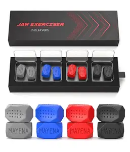 Jawline Exerciser | Food Grade Jaw exerciser for Men and Women | Works as  double chin eliminator and face exerciser for Neck, Face and Jaw exercise 