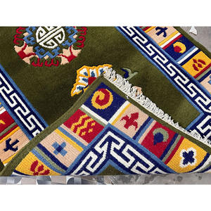 พรมเปอร์เซียแฮริซบิซาร์ดถักมือ ขนสัตว์ สีพื้น ทอแบบแฮนด์ทัฟท์ กันลื่น ขนาดสั่งทำได้ สำหรับใช้ในบ้าน - Product Image 6