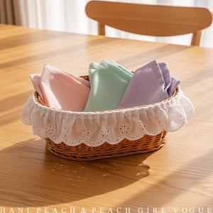 Cesta <span class=keywords><strong>de</strong></span> Almacenamiento Moderna Ecológica Tejida <span class=keywords><strong>a</strong></span> Mano <span class=keywords><strong>de</strong></span> Plástico PP Tipo Ratán <span class=keywords><strong>para</strong></span> el Hogar, <span class=keywords><strong>para</strong></span> Aperitivos, Pan, Verduras, Mesa <span class=keywords><strong>de</strong></span> Centro, Frutas - Product Image 5