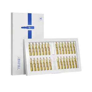 Super Supplier Whitening Ampoules Serum Custom Glass Nicotinamide Hyaluronic Acid Vitamin C Ampoule Serum Skin Care Ampoules kit