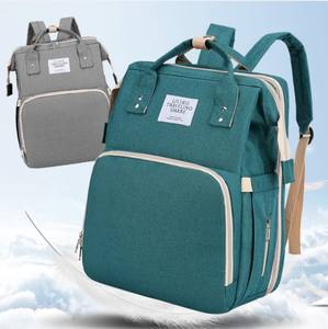 Mutter Mutterschaft Windel Rucksack Ladeans chluss Kinderwagen Gurte Thermo taschen Wasserdichte Wickelt asche mit Reise Klapp bett - Product Image 6